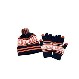 Chicago Winter Hat and Gloves Set